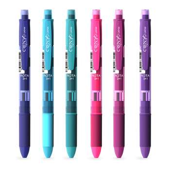 قلم سه کاره کرند مدل ROTA (مداد نوکی ۰.۵ و دو رنگ خودکار0.7)تک عددی