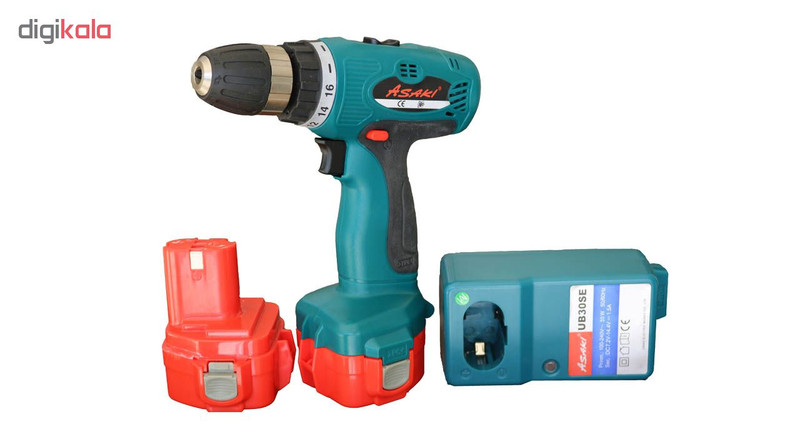 دریل پیچ گوشتی شارژی آساکی مدل AM-12DM دریل پیچ گوشتی شارژی آساکی مدل AM-12DM