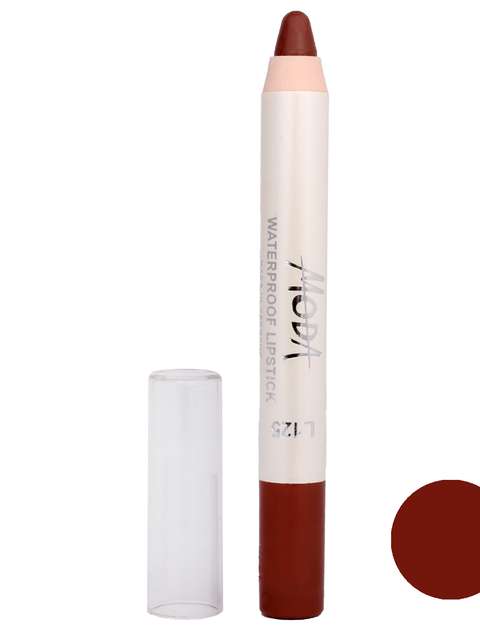 رژ لب مدادی مودا مدل waterproof lipstick شماره 125