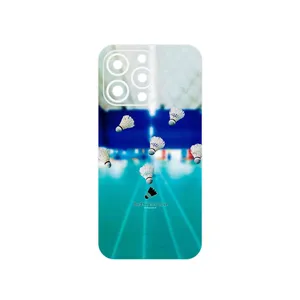 MAHOOT Badminton Cover Sticker for Apple iphone 13 Pro