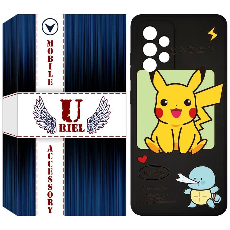 کاور یوریل مدل KSH کد 28 طرح پوکمون مناسب برای گوشی موبایل سامسونگ Galaxy A33 5G