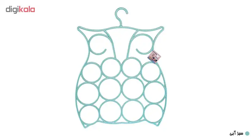 آویز شال و روسری مرسه طرح جغد مدل 1025