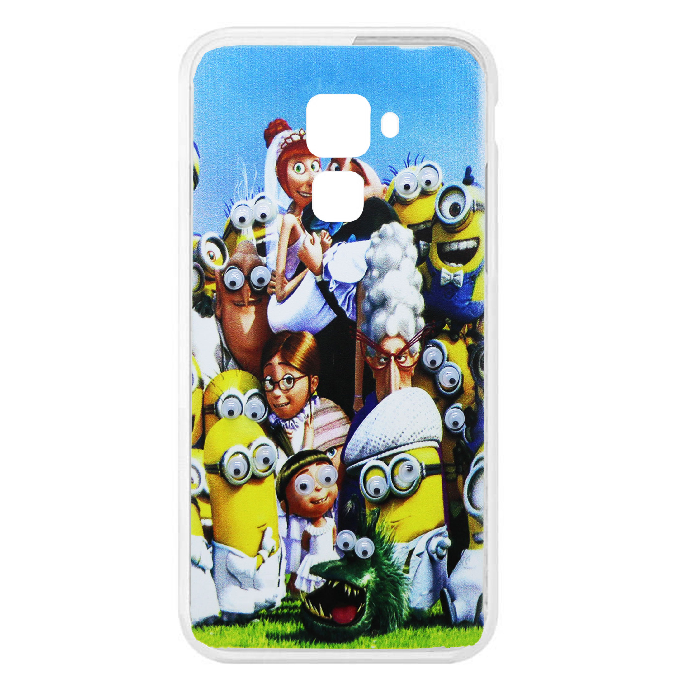 کاور طرح Minions Family مدل CLR-099 مناسب برای گوشی موبایل آنر 7