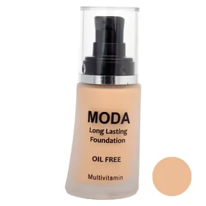 کرم پودر مودا مدل LONG LASTING  OIL FREE شماره 4