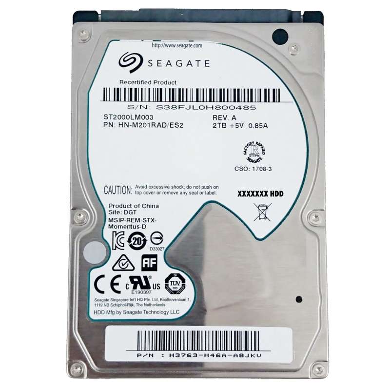 هارددیسک اینترنال سیگیت ST2000x ظرفیت 2 ترابایت هارددیسک اینترنال سیگیت ST2000x ظرفیت 2 ترابایت