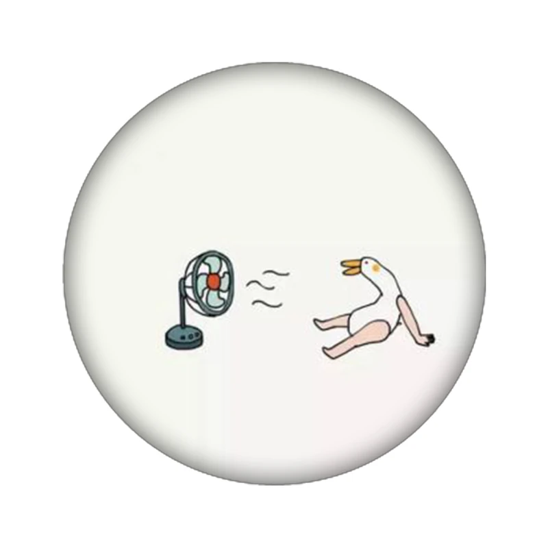استیکر تزئینی موبایل مدل پنکه کد 4325