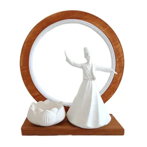 چراغ رومیزی طرح سماع و حلقه ماه کد 1005