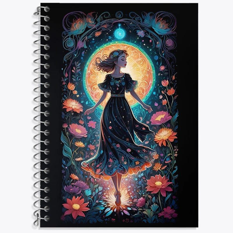 دفتر لغت 50 برگ خندالو طرح دخترانه کد N3081