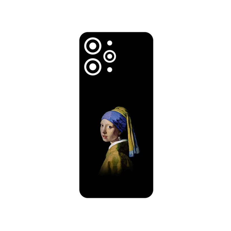 برچسب پوششی ماهوت مدل Girl with a Pearl Earring of Vermeer مناسب برای گوشی موبایل شیائومی Redmi 12