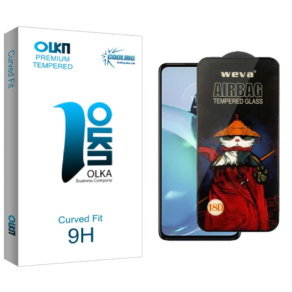 محافظ صفحه نمایش کولینگ مدل Olka Airbag مناسب برای گوشی موبایل موتورولا Moto G72