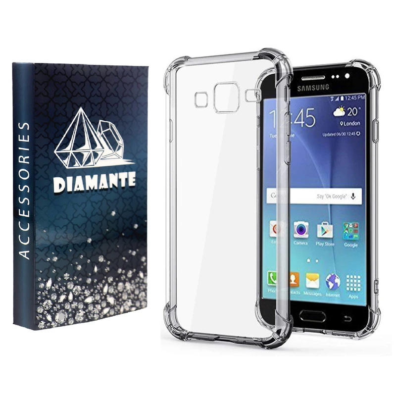 کاور دیامانته مدل Bianco Navy مناسب برای گوشی موبایل سامسونگ Galaxy J5 2015