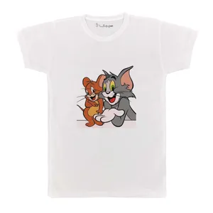 تی شرت بچگانه پرمانه طرح tom and jerry کد pmt.2952