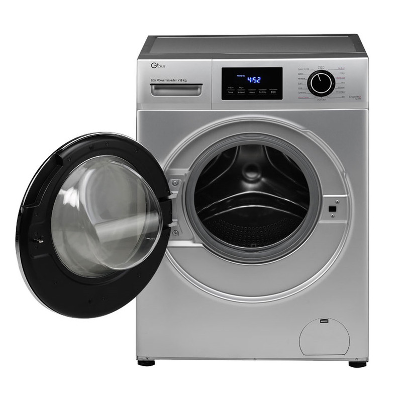 ماشین لباسشویی جی پلاس مدل GWM-K844S ظرفیت 8 کیلوگرم