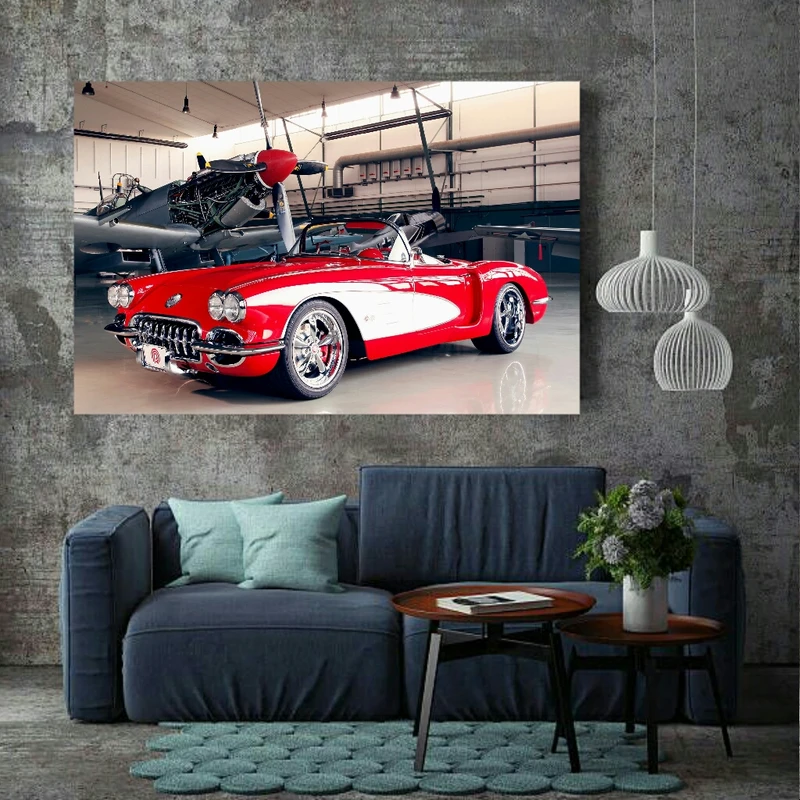  تابلو شاسی طرح ماشین کلاسیک مدل TSH1416