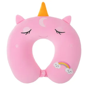 بالش دورگردنی مدل پولیشی طرح یونیکورن کد BO249 