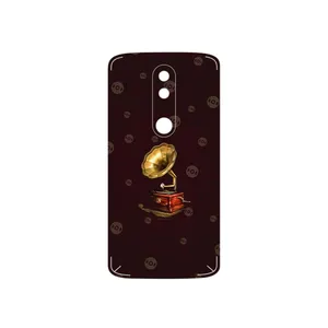 MAHOOT Gramophone Nostalgia Cover Sticker for Motorola Moto X Force