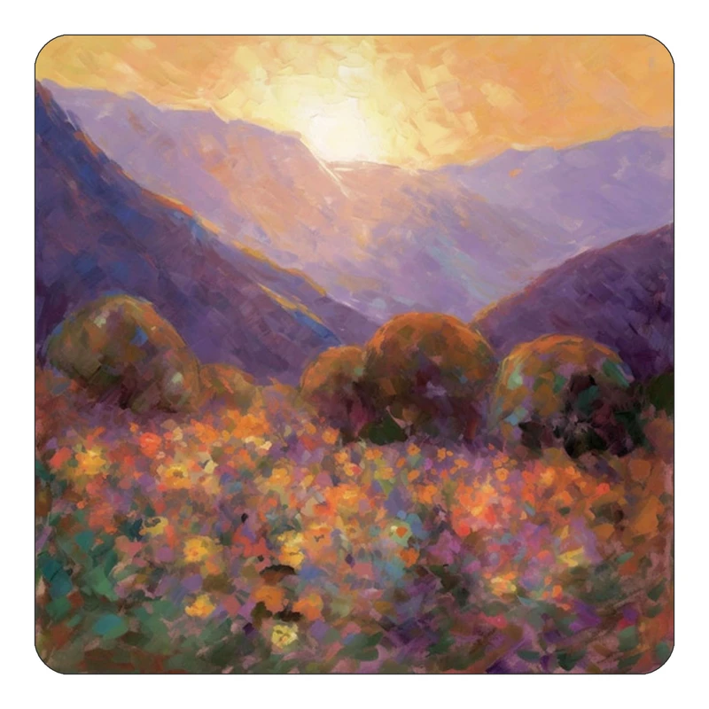 مگنت کاکتی طرح نقاشی رنگ روغن مدل mp71922