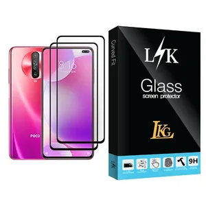 LKG LK Glass MIX002 Screen Protector For Xiaomi Poco X2 Pack Of 2