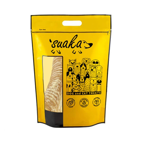 تشویقی سگ سوآکا مدل نای گاو بلند وزن 100 گرم