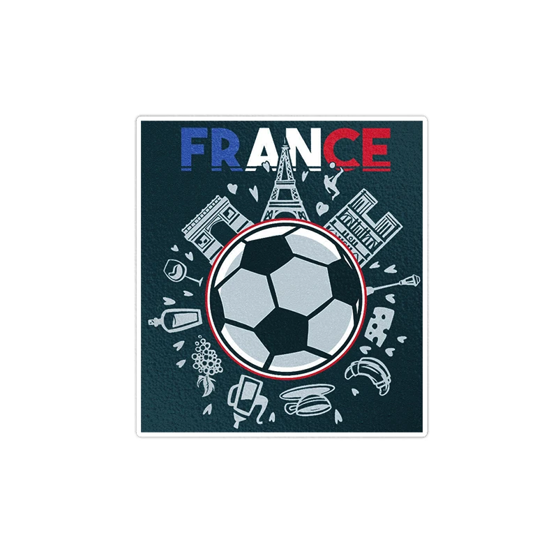 استیکر لپ تاپ ویندی دیزاین طرح france مدل I1324