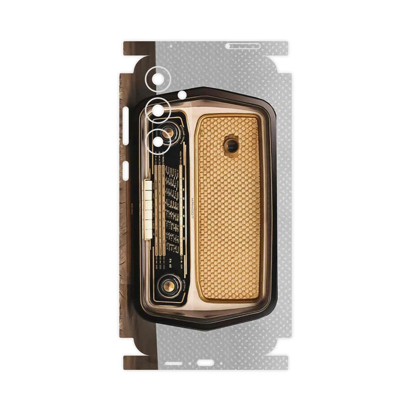 برچسب پوششی ماهوت مدل Radio Nostalgia-FullSkin مناسب برای گوشی موبایل سامسونگ Galaxy A55