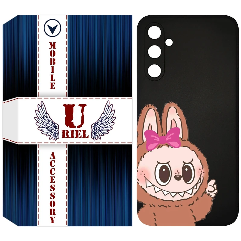 کاور یوریل مدل KSH کد 109 طرح عروسک لبوبو مناسب برای گوشی موبایل سامسونگ Galaxy A54