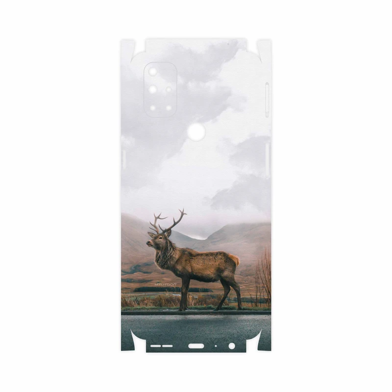 برچسب پوششی ماهوت مدل Horned-Deer-FullSkin مناسب برای گوشی موبایل وان پلاس Nord N10 5G