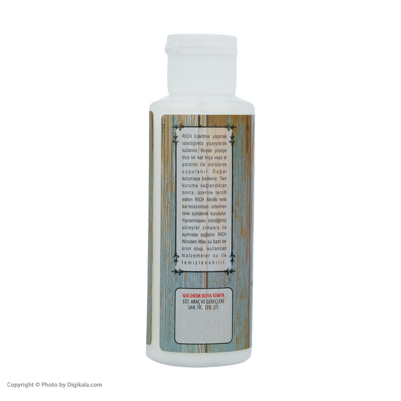 مدیوم کهنه کننده ریچ مدل Wooden Wax - K حجم 130 میلی لیتر