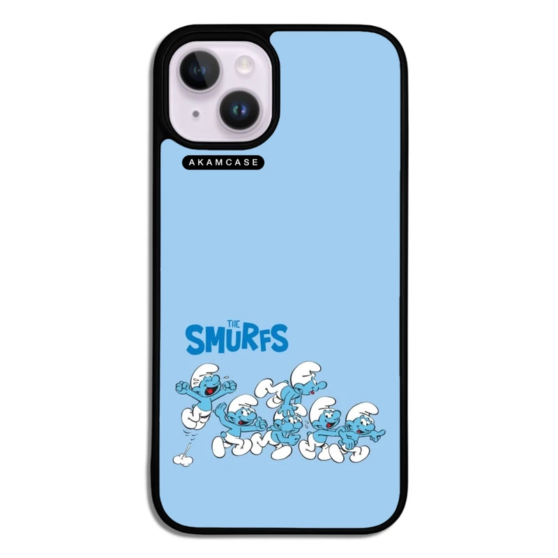 کاور آکام مدل AMC-WA14-SMURFS-27 مناسب برای گوشی موبایل اپل iPhone 14