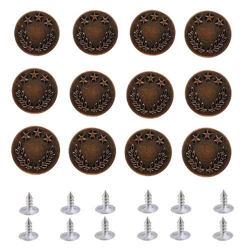 دکمه جین مدل DENIM-BUTTON بسته 12 عددی