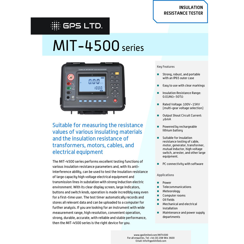 میگر دیجیتال جی پی اس لیمیتد مدل MIT-4505