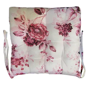   Home and Life Rima Rose Flower Design Chair Cushion