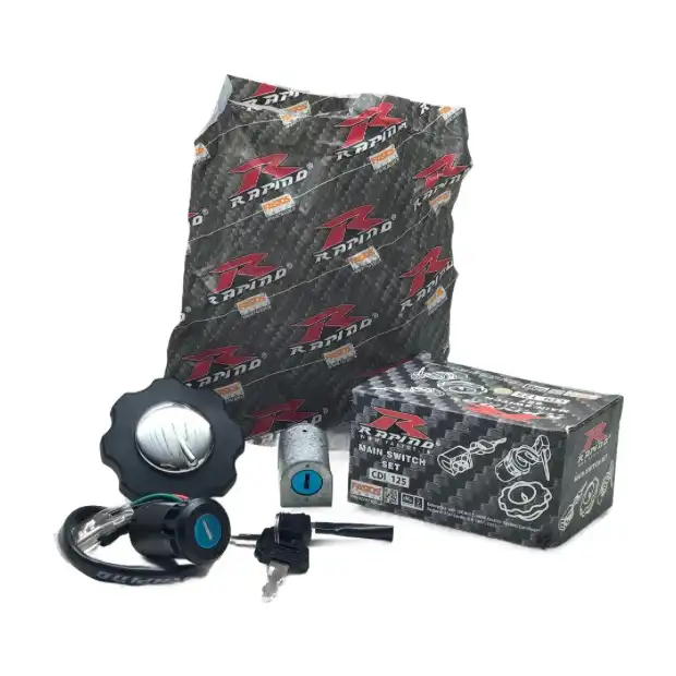 سوییچ و قفل و درب باک راپیدو مدل R-125 مجموعه 4 عددی