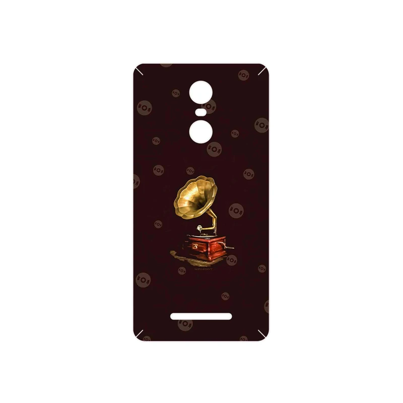 برچسب پوششی ماهوت مدل Gramophone Nostalgia مناسب برای گوشی موبایل شیائومی Redmi Note 3