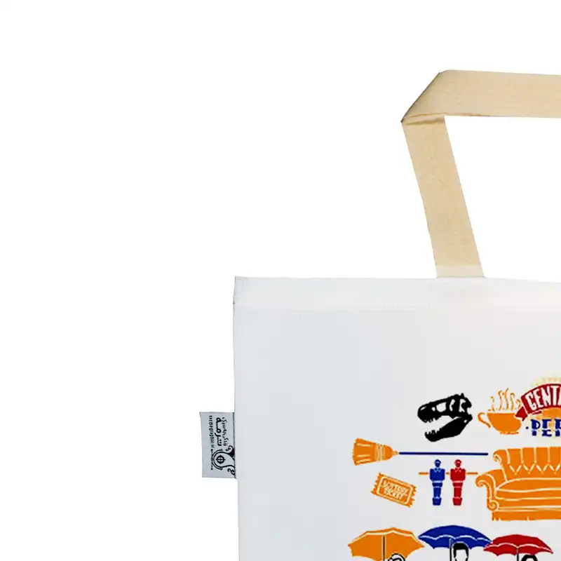 ساک خرید ترمه طراحان ایده مدل نمادهای فرندز کد cfp1235 L