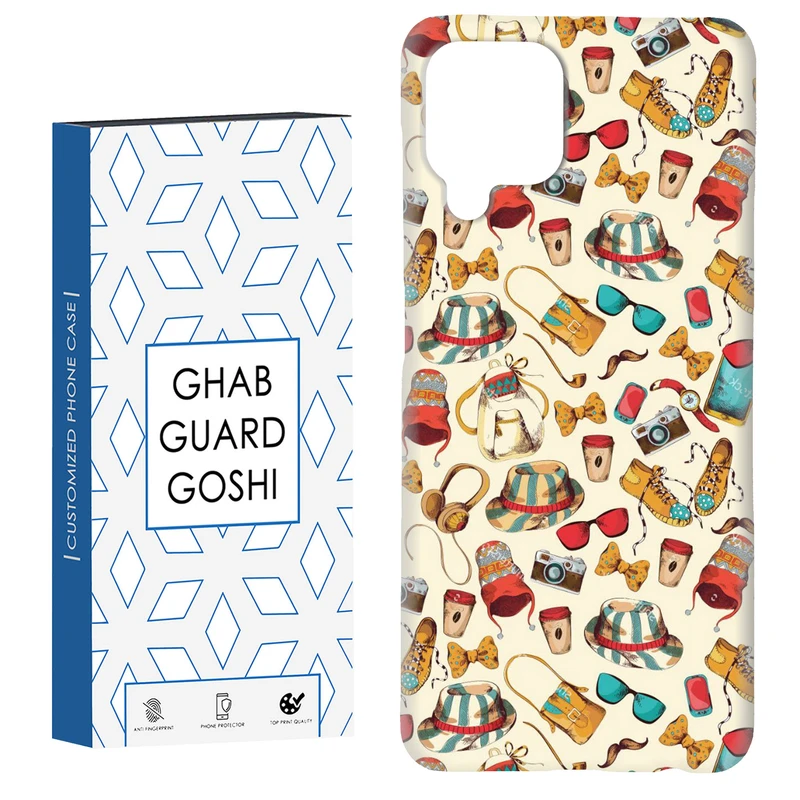 کاور قاب گارد گوشی طرح عینک و کلاه کد Dimo-788 مناسب برای گوشی موبایل سامسونگ Galaxy A22 4G / Galaxy M32 4G
