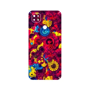 MAHOOT Vector Flower Garden Digital Art Cover Sticker for Xiaomi Redmi 9C NFC