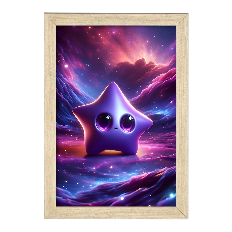 تابلو خندالو مدل ستاره ی کهکشانی کد F7543