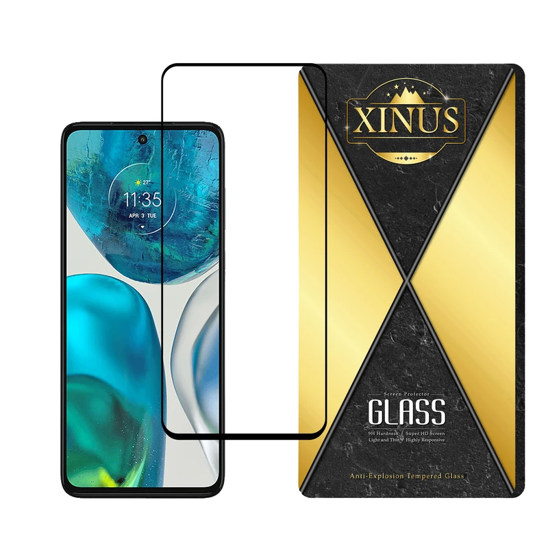محافظ صفحه نمایش فول ژینوس مدل  FULPLUSX مناسب برای گوشی موبایل موتورولا Moto G52