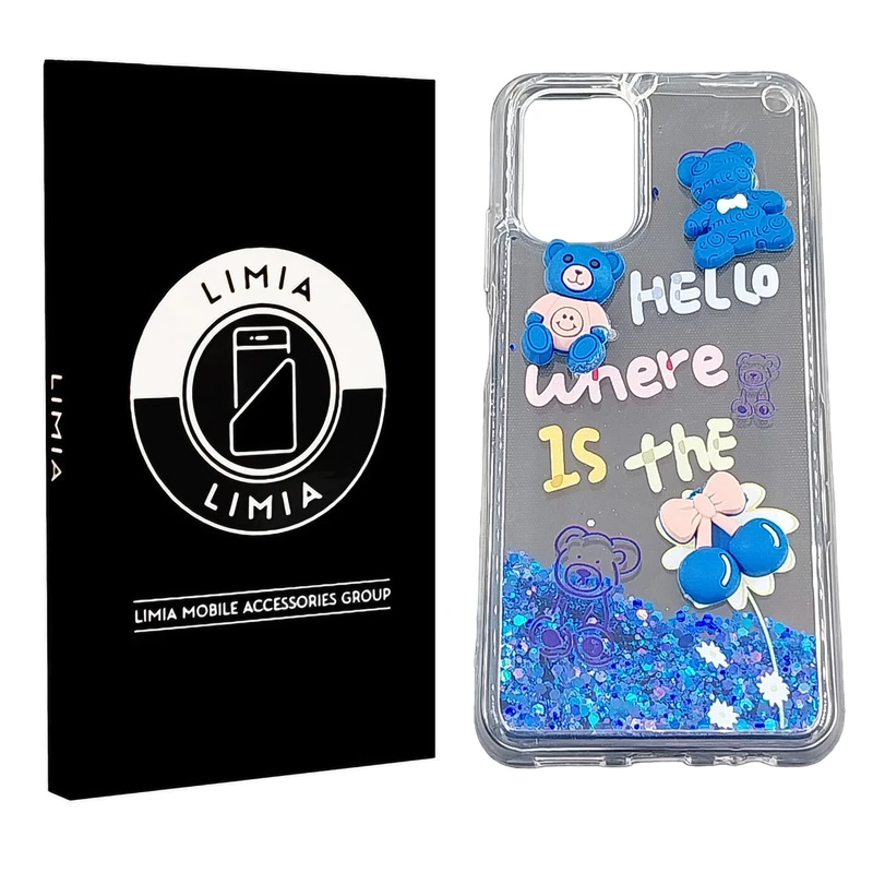 کاور لیمیا مدل آکواریومی لنزدار طرح عروسکی برجسته مناسب برای گوشی موبایل شیائومی Redmi 10 4G