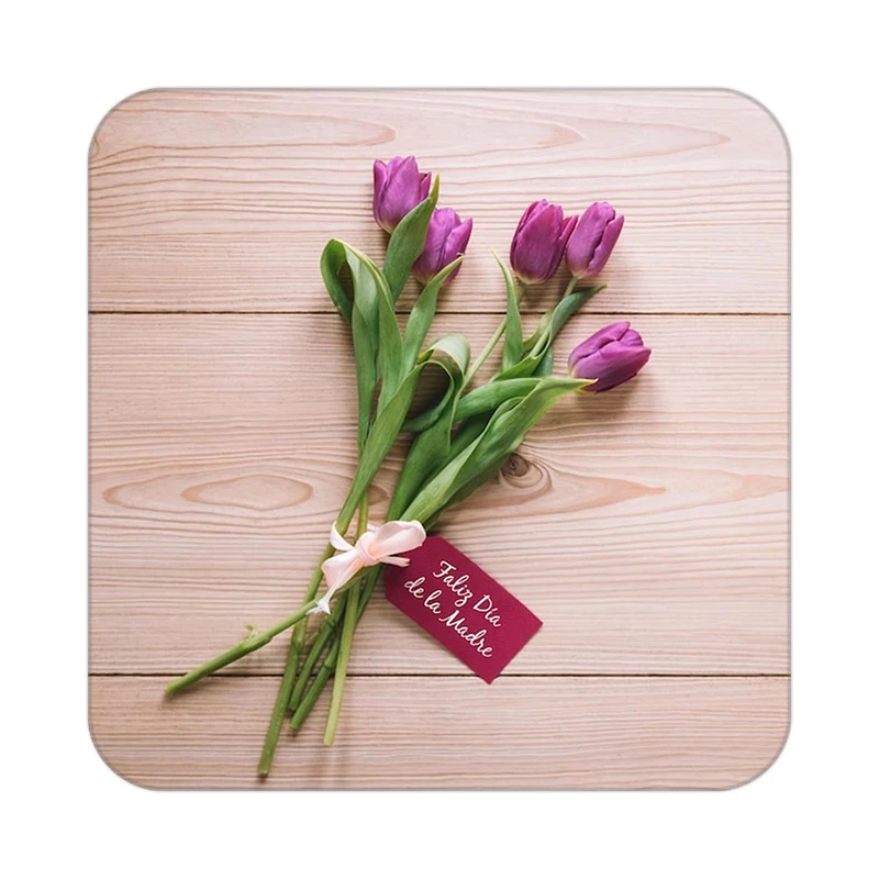 زیر لیوانی کاکتی طرح گل مدل mp16860