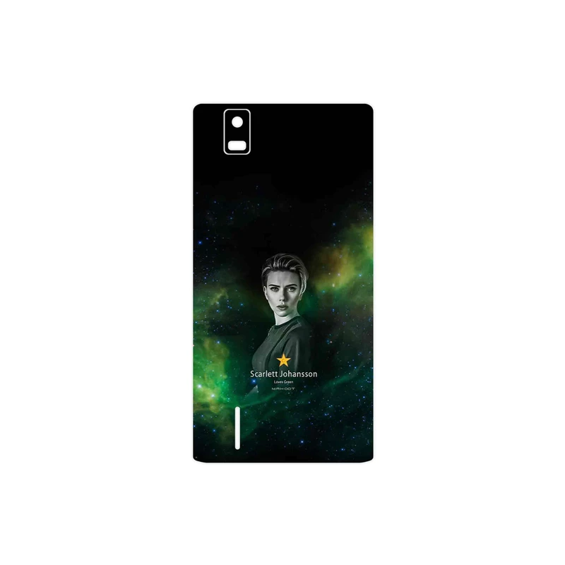 برچسب پوششی ماهوت مدل Scarlett Johansson مناسب برای گوشی موبایل هوآوی Ascend P2