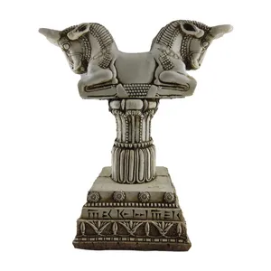 مجسمه مدل سر ستون گاو ستون کوتاه