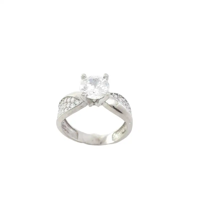 انگشتر نقره زنانه مدل ماریا