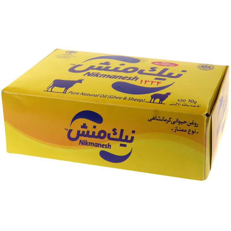 روغن حیوانی نیک منش بسته 50 عددی