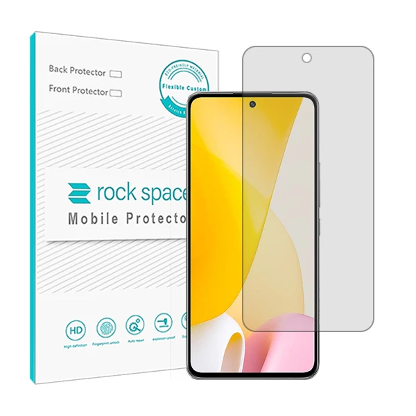 محافظ صفحه نمایش شفاف راک اسپیس مدل HyGEL مناسب برای گوشی موبایل شیائومی 12Lite