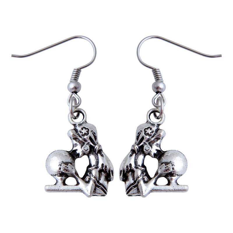 گوشواره دخترانه بازرگانی میلادی کد GZN_079