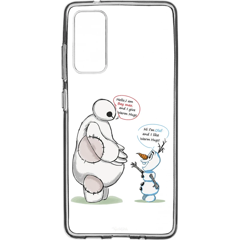 کاور طرح Olaf & Baymax مناسب برای گوشی موبایل سامسونگ Galaxy S20