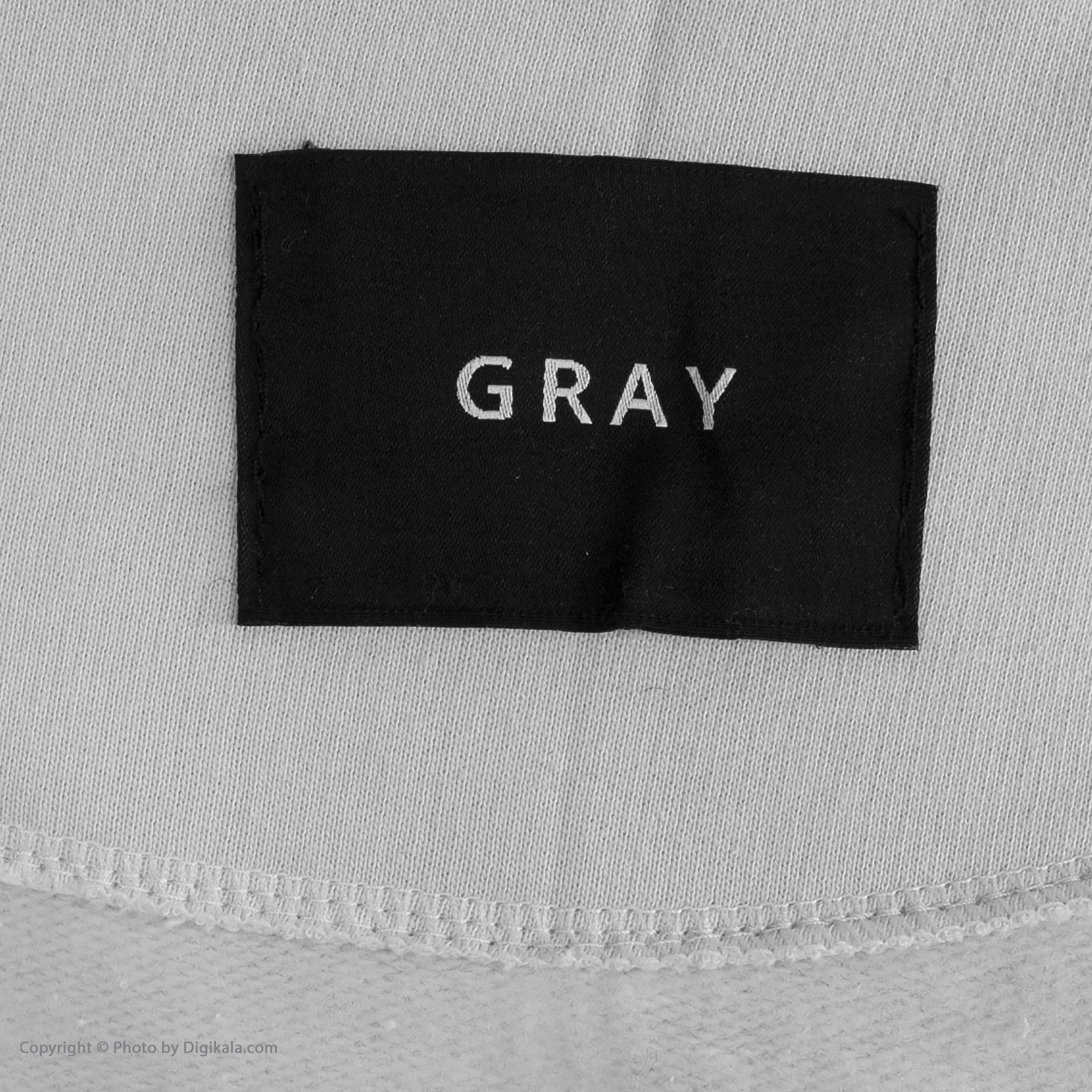 هودی مردانه گری مدل HODYW3 -  - 11