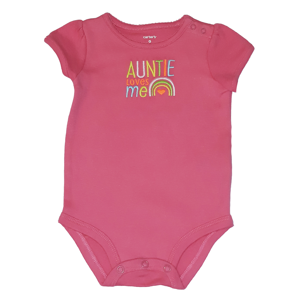 بادی آستین کوتاه نوزادی کارترز مدل01